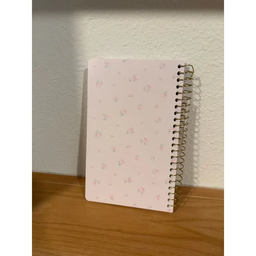 LoveShackFancy x Yoobi 2026–2027 Spiral Planner Pink Floral Agenda NWT